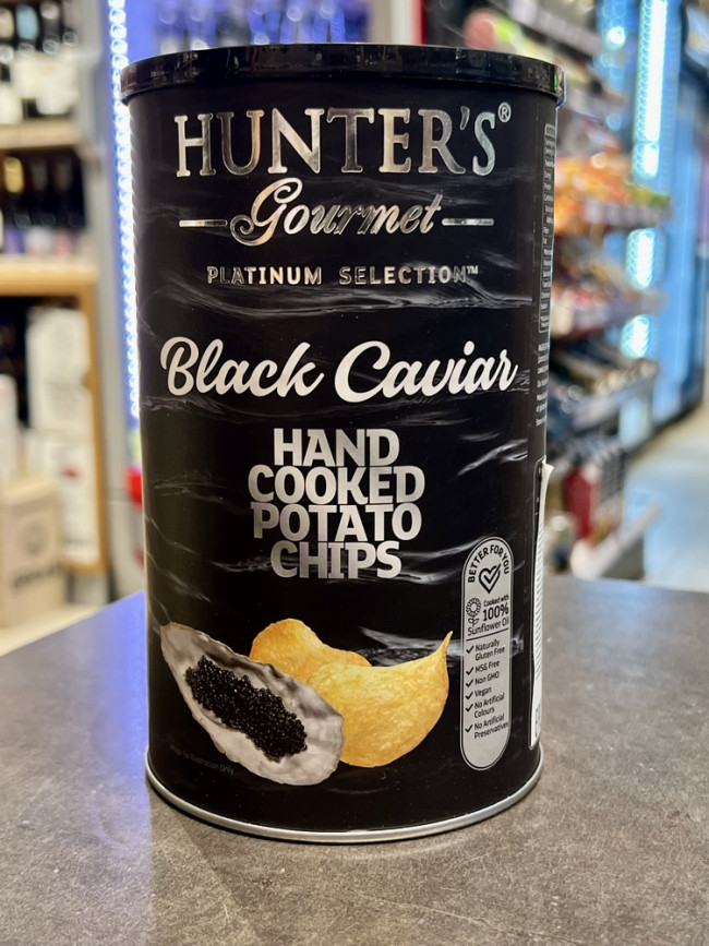 Чипсы Hunter`s Gourmet Black Caviar (Черная Икра) 150 гр ОАЭ
