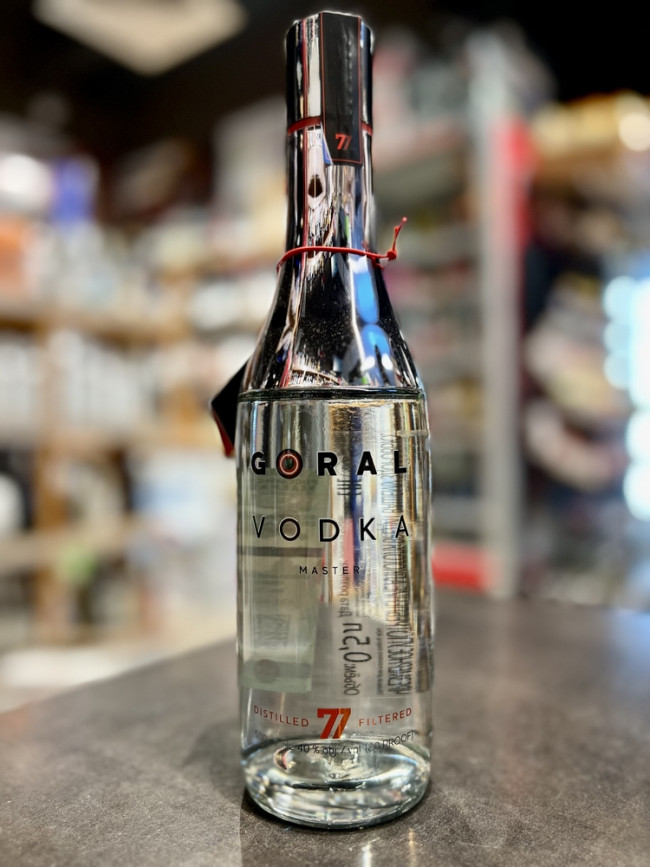 Водка "ГОРАЛ ВОДКА МАСТЕР"