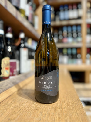 Вино с защищенным наименованием места происхождения "Ле Альте Бидоли Пино Гриджио" DOC Friuli Grave