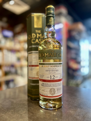 Виски шотландский односолодовый Олд Молт Каск 12 лет с маркировкой Спейбёрн