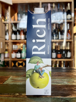 РИЧ ЯБЛОКО СОК 1 л.