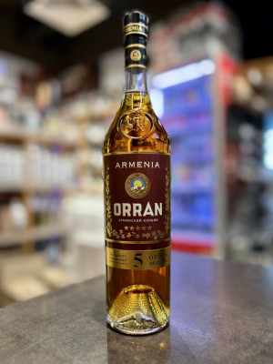 Коньяк армянский ординарный пятилетний "ОРРАН"