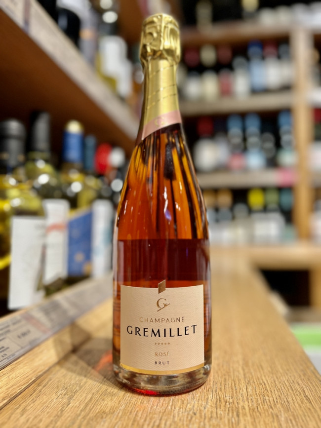 «Грёмилле Розе» Вино игристое выдержанное брют розовое