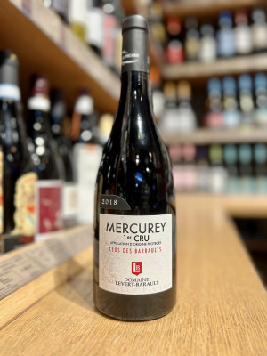 Вино сортовое выдержанное сухое красное АОП регион Бургундия "Меркюри Премье Крю Кло де Баро Домэн Левэр Баро"