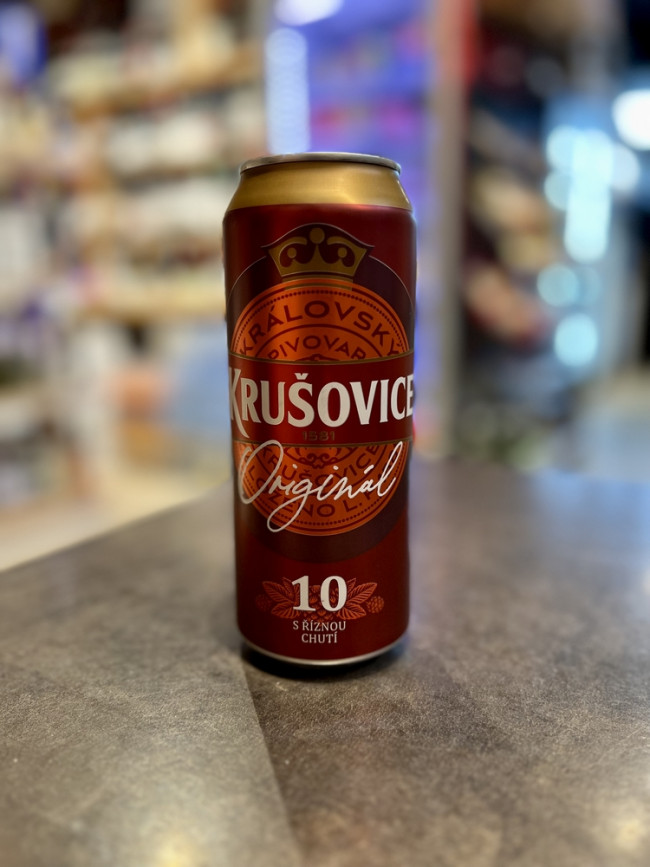 Пиво светлое пастеризованное фильтрованное "Крушовице Оригинал 10" Пиво светлое пастеризованное фильтрованное "Крушовице Оригинал 10"