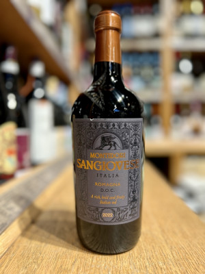 Вино ординарное сортовое полусухое красное "Монтидори Санджовезе" регион Романья, категория ДОК