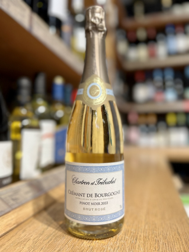Шартрон э Требюше Креман де Бургонь Пино Нуар Игристое вино выдержанное брют розовое