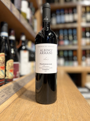 Вино сортовое выдержанное сухое красное «Марцемино» коллекция Альбино Армани