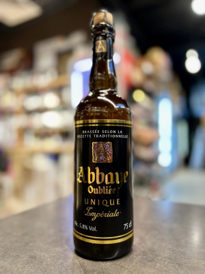 Аббей Оубли (Abbaye Oubliee) Пиво светлое  фильтрованное пастеризованное, стек. бут. 0,75 л., алк. 5,8%.