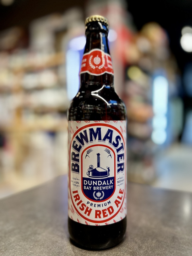 "БРЮМАСТЕР ПРЕМИУМ АЙРИШ РЭД ЭЛЬ" Пиво темное пастеризованное фильтрованное