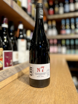 Вино ординарное сухое красное «Юби № 7 Мерло - Танна»