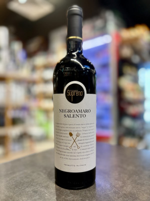 "МАССЕРИЯ СУПРЕНО Негроамаро Саленто IGT" сухое красное Вино ЗГУ, Апулия, категория ИГТ (IGT)