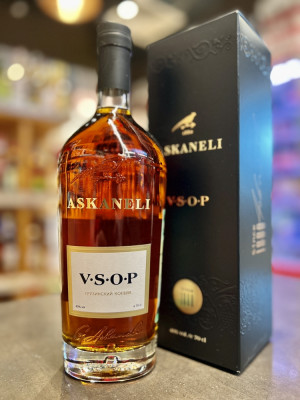 Коньяк грузинский марочный выдержанный "КВ" "АСКАНЕЛИ ВСОП" 7 лет
