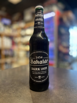 Пиво Бакалар темное бут.0,5- 3,8%