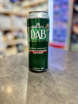 Пиво светлое пастеризованное фильтрованное "ДАБ"