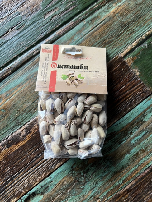 Фисташки ТМ "Афанасий "100 гр.,кор.15шт.