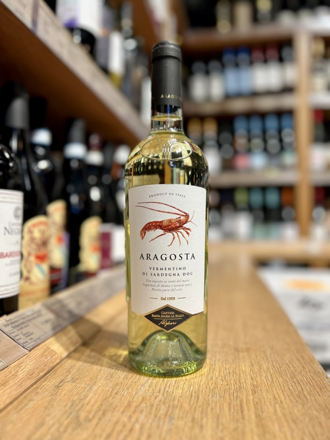 Вино "АРАГОСТА Верментино ди Сарденья" белое сухое Вино "АРАГОСТА Верментино ди Сарденья" белое сухое